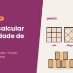 Paginações de piso reta, diagonal e espinha de peixe com caixas de porcelanato e trena: como calcular quantidade de piso