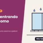 Ilustração de janela de correr com drenos no trilho e gotas de chuva